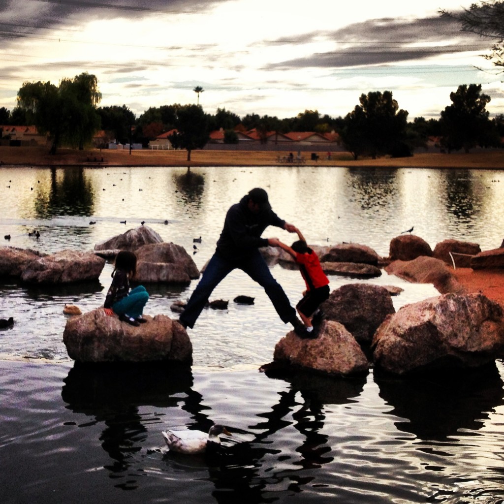 Crossing the Rocks